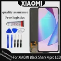 Super Amoled Screen для Xiaomi Black Shark 4 Pro Shark Par-H0 ЖК-дисплей сенсорный экран с рамой для Xiaomi Black Shark 4