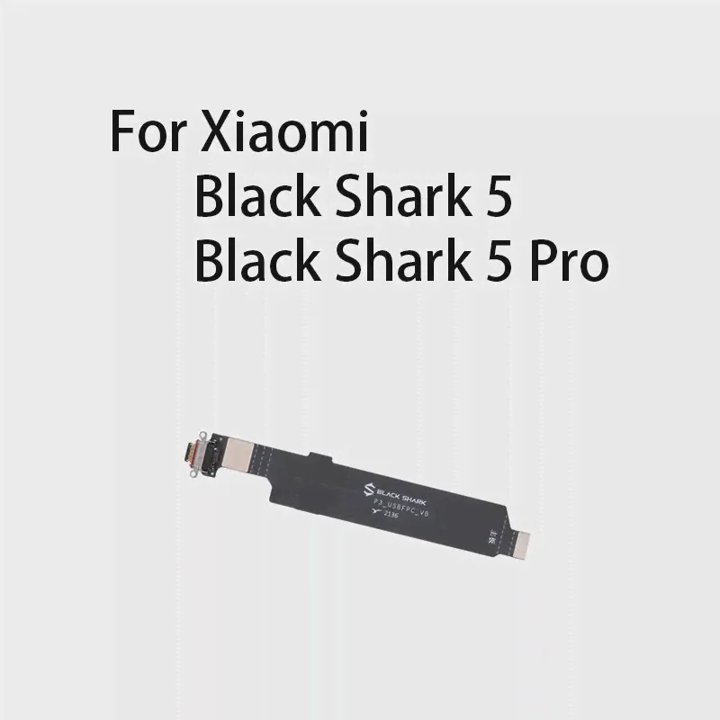 USB-порт для зарядки с разъемом для док-станции, зарядная плата, гибкий кабель для Xiaomi Black Shark 5 Black Shark 5 Pro (art.: 3920bf7d3cfd7)