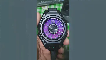 Black shark fun cooler pro with rgb